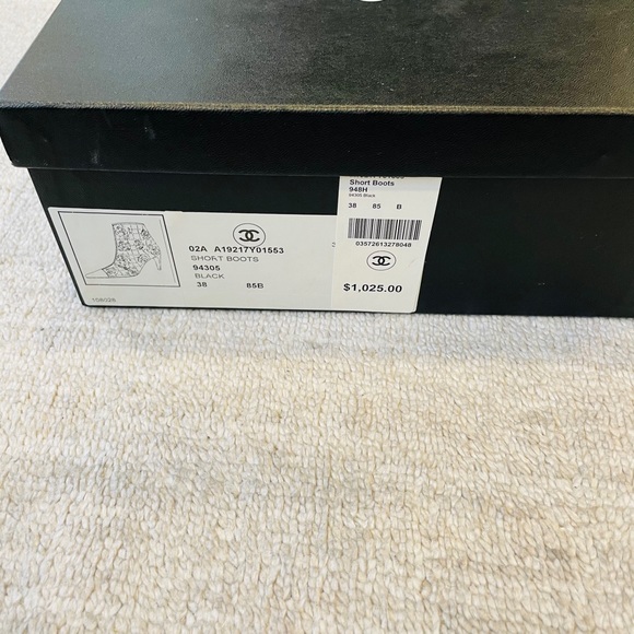 Chanel Laser Cut Camellia Ankle Boots - Picture 9 of 9